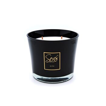 Bougie Classique Noire 800g
Fragrance : Iris Chic 1