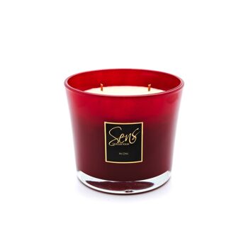 Bougie Classique Rouge 800g
Fragrance : Iris Chic 1