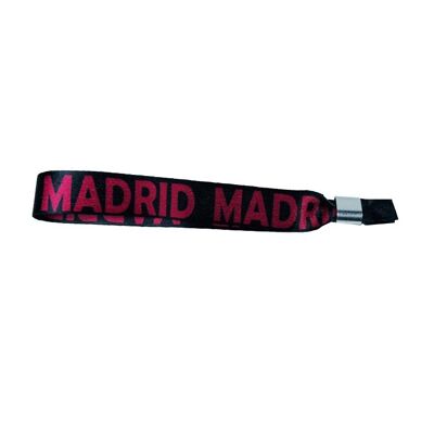 PULSERA . MADRID ESPAÑA COLOR ROSA P359