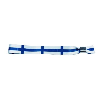 PULSERA . BANDERA DE FINLANDIA P494