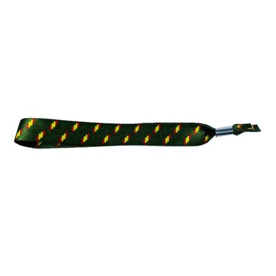 PULSERA . BANDERA DE ESPAÑA FRANJA VERDE P347