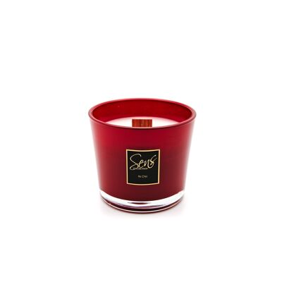 Candela Rossa Classica 275g
Fragranza: Iris Chic