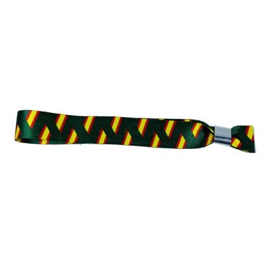 WRIST . FLAG OF SPAIN WITH GREEN STRIP P347