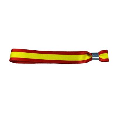WRIST . SPAIN FLAG WITH RED AND YELLOW STRIPES P031