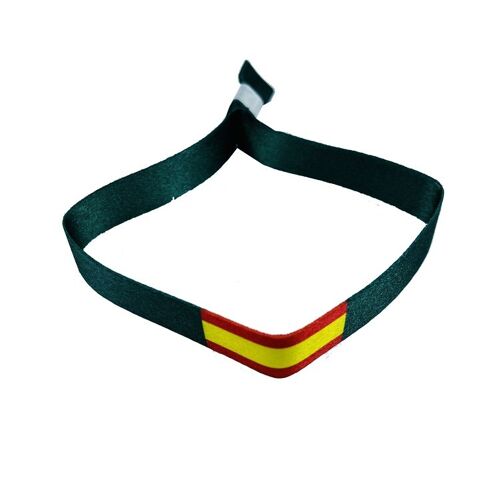 PULSERA . BANDERA DE ESPAÑA CON VERDE P304