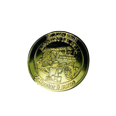 MONEDA . 50MM – COLLECTOR 0 EUROS SOUVENIR – DESCENSO DEL SELLA - ORO