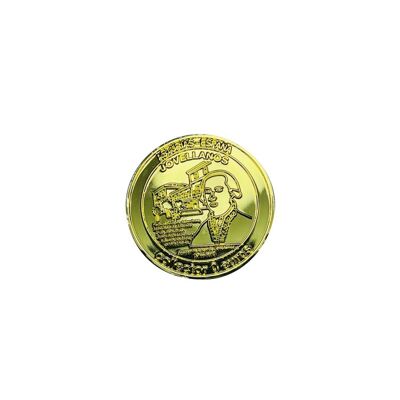 CURRENCY . 50MM – 0 EURO SOUVENIR COLLECTOR – JOVELLANOS - GOLD