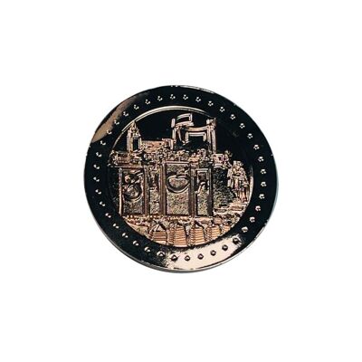 MONEDA . 50MM – COLLECTOR 0 EUROS SOUVENIR – LETRONAS GIJON - BRONCE