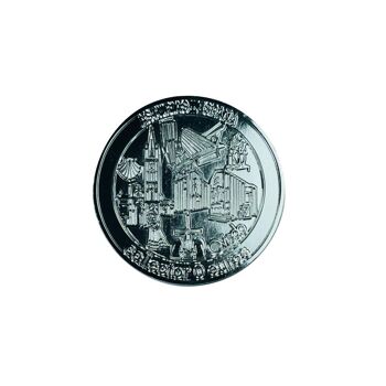 DEVISE . 50MM – 0 EUROS SOUVENIR COLLECTOR – OVIEDO ORIGIN OF THE WAY - ARGENT