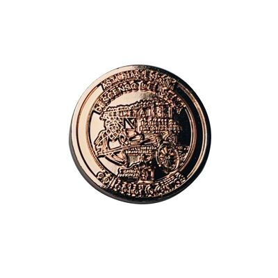 CURRENCY . 25MM – 0 EUROS SOUVENIR COLLECTOR – DESCENT OF THE SEAL - BRONZE