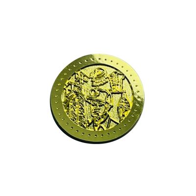 MONEDA . 25MM – COLLECTOR 0 EUROS SOUVENIR – MINERIA ASTURIANA - ORO