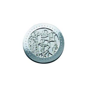 DEVISE . 25MM - 0 EUROS SOUVENIR COLLECTOR - MINIER ASTURIEN - ARGENT