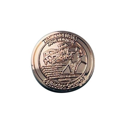 GETTONE . COLLEZIONE SOUVENIR 25MM – 0 EURO - JOVELLANOS - BRONZO