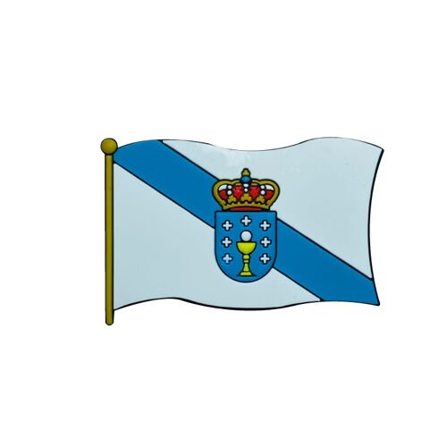 IMAN PVC . BANDERA DE GALICIA - IM101