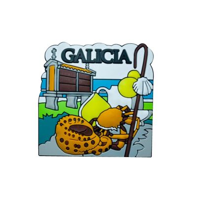 MAGNETE IN PVC. GASTRONOMIA GALICIA - IM107