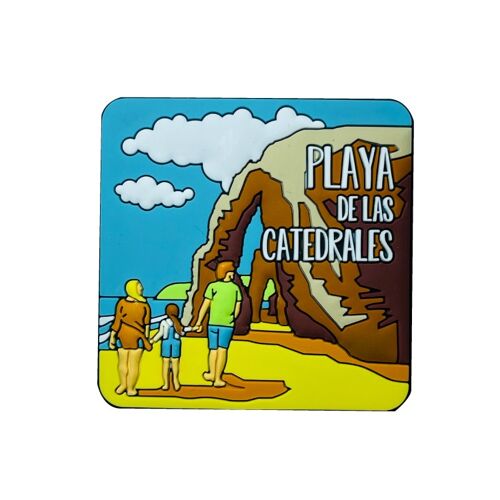 IMAN PVC . PLAYA DE LAS CATEDRALES FAMILIA - IM111