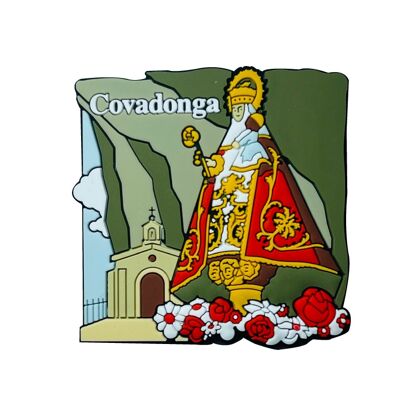 PVC-MAGNET. JUNGFRAU VON COVADONGA RELIGION - IM085