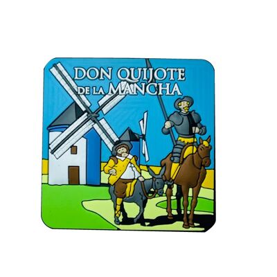 PVC-MAGNET. DON QUICHOTE DER MÜHLE VON LA MANCHA - IM118