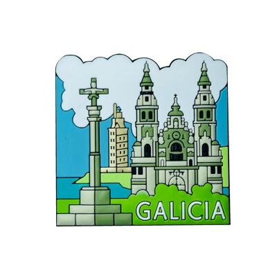 PVC MAGNET. GALICIA CATHEDRAL ARCHITECTURE TOURISM - IM025