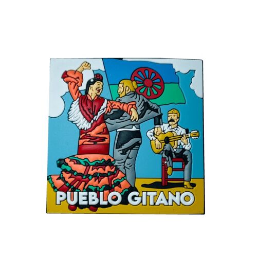 IMAN PVC . PUEBLO GITANO FLAMENCO - IM130