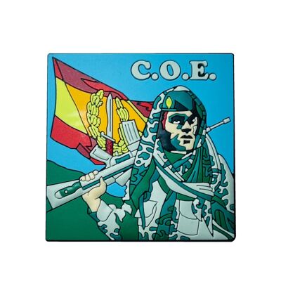 PVC MAGNET. COE SPECIAL OPERATIONS GROUP SPAIN - IM143