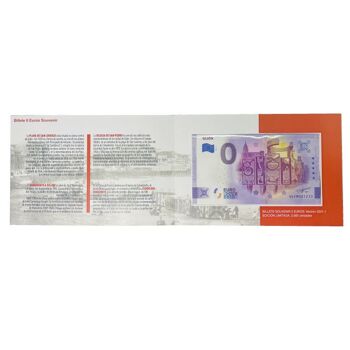 BILLET . EUROS SOUVENIR ÉDITION LIMITÉE