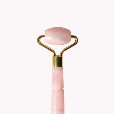 Mini rouleau de quartz rose