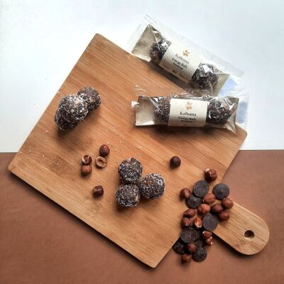 Chocolate-Hazelnut energy balls