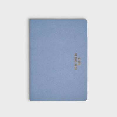 MiObjetivos | Cuaderno Goal Digger B6 - Azul cielo