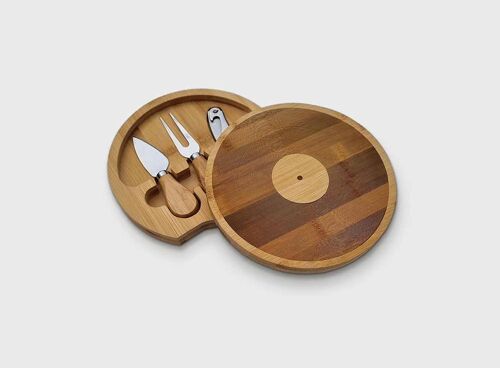 Pikkii | 12" Record Cheese Board & Tools Pre Order