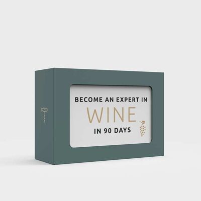 Pikkii | Become an Expert on Wine in 90 Days Slide Box Pre Order  / Pack: 12)