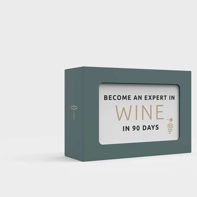 Pikkii | Become an Expert on Wine in 90 Days Slide Box Pre Order  / Pack: 12)