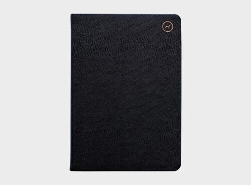 MiGoals | MiNotes Notebook  - BLACK - A5