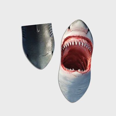 Pikkii | Fun Brillenputztücher - Tiere - Shark Bite