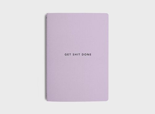 MiGoals | New Colourways - Get Shit Done To-Do-List Notebook - A5 - Lilac