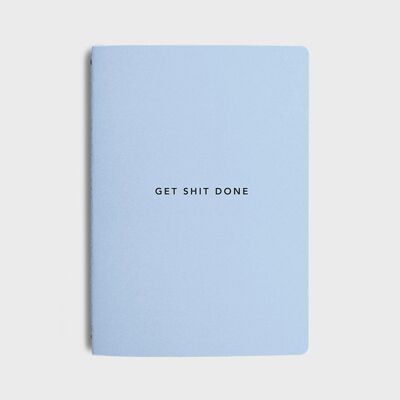 MiObjetivos | Nuevas combinaciones de colores - Cuaderno Get Shit Done To-Do-List - A5 - Azul cielo