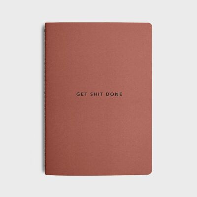 MiObjetivos | Nuevas combinaciones de colores - Cuaderno Get Shit Done To-Do-List - A6 - Arcilla