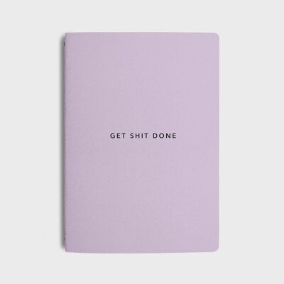 MiObjetivos | Nuevas combinaciones de colores - Cuaderno Get Shit Done To-Do-List - A6 - Lila