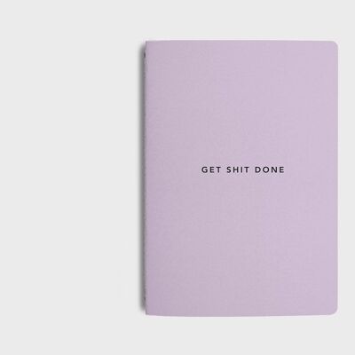 MiGoals | New Colourways - Get Shit Done To-Do-List Notebook  - A6 - Lilac