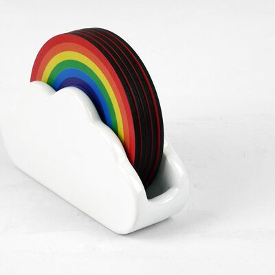 Pikkii | Rainbow Coasters