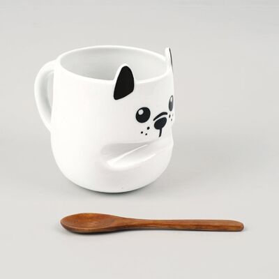 Pikkii | Dog Mug with Stick Spoon