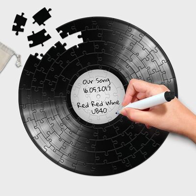 Pikkii | 12" Personalisiertes Rekord-Puzzle