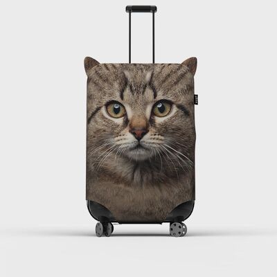 Pikkii | Animal Suitcase Cover Cat / Pug - S - CAT