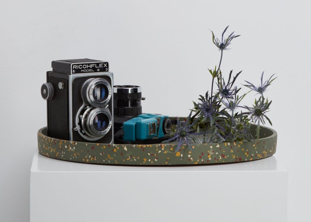 Capra Designs | Large Tray Terrazzo  - Large Tray Agave Terrazzo