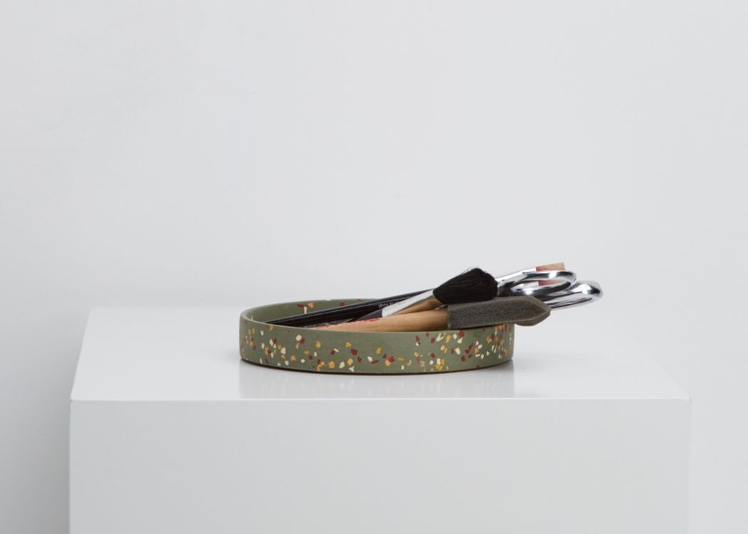 Capra Designs | Medium Tray Terrazzo  - Medium Tray Golden Terrazzo