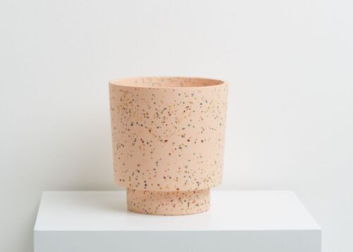 Capra Designs | Banjo Planter - Banjo Planter Salt Terrazzo