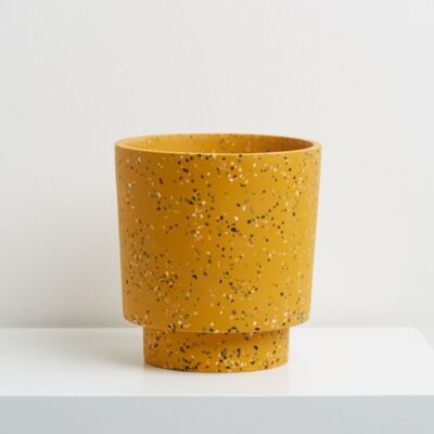 Capra Designs | Banjo Planter - Banjo Planter Golden Terrazzo