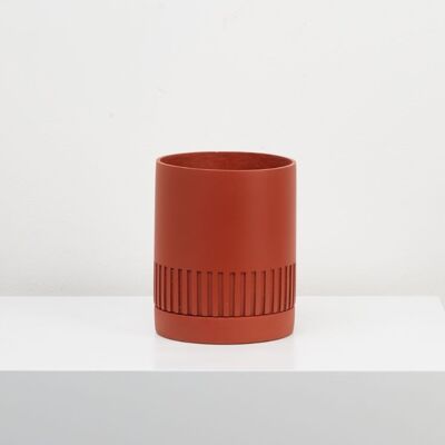 Capra Designs | Etch Planter - Etch Planter Terracotta