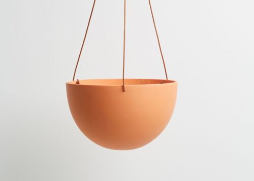 Capra Designs | Block Colour Dome Hanging Planter - Block Color Dome Hanging Planter Desert