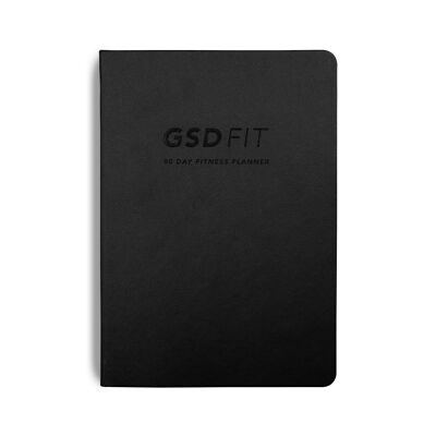 MiGoals | GSD Fit A5 Fitness Journal  - Black